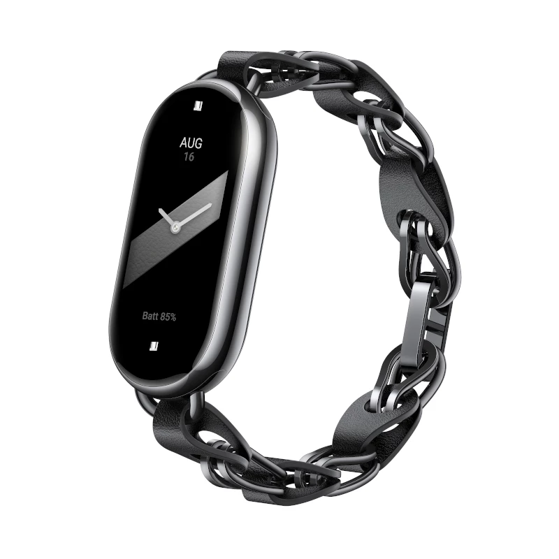 Xiaomi Smart Band 8 cinturino a catena - nero