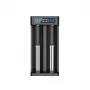 XTAR MC2+ caricabatterie per batterie cilindriche Li-ion 18650