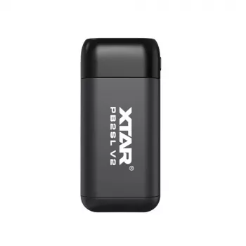 XTAR PB2SLV2 Caricabatterie 18650 e powerbank con USB-C PD3.0 e QC3.0
