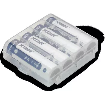 XTAR R6 AA batterie ricaricabili Li-ion 1.5V 2000mAh (confezione da 4)