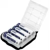 XTAR R6 AA batterie ricaricabili Li-ion 1.5V 2000mAh (confezione da 4)
