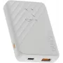 Xtorm Go2 Series powerbank 5000 mAh 12W USB-C e USB-A bianco cenere XG2050
