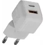 Xtorm NextGen GaN3 Ultra 25W Caricabatterie da parete USB-C e USB-A – bianco XECNG250