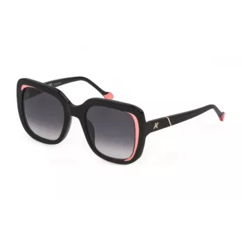 YALEA occhiali da sole donna SYA027N530700 - montatura in acetato rettangolare con protezione UV400 (53/22/140 mm)
