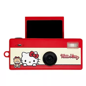 YASHICA Funtastic minicamera con laccetto HELLO KITTY, 2MP CMOS, HD 720p, USB-C