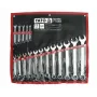 YATO set di chiavi combinate satinate 17 pz. 8-32mm con custodia YT-0363