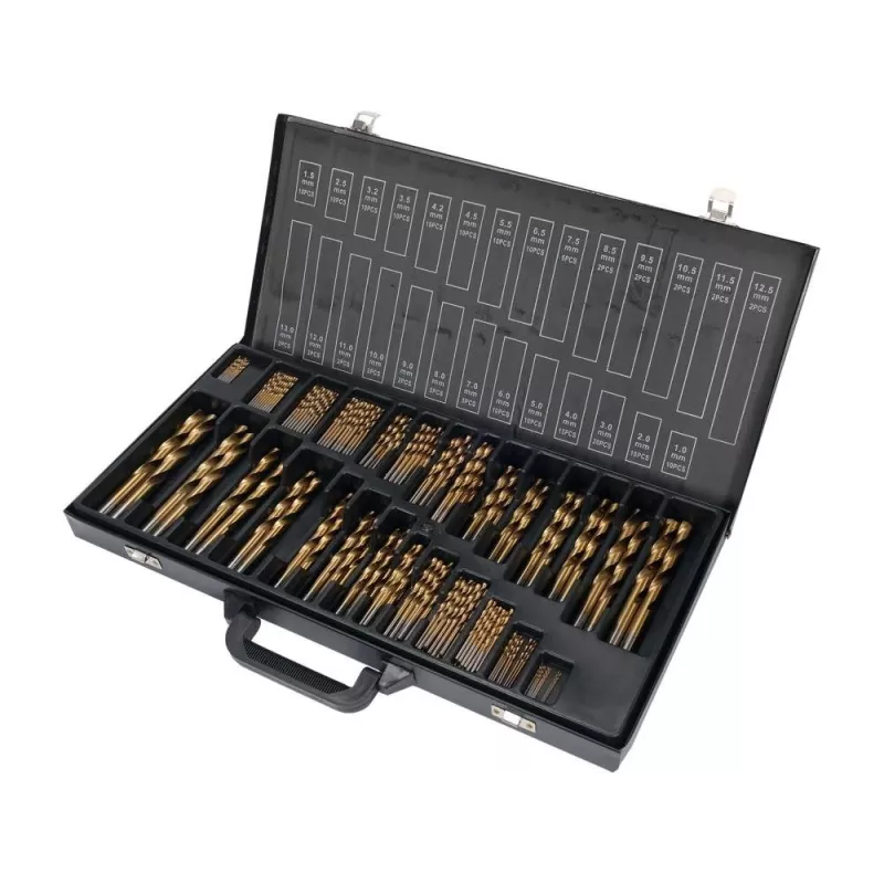 Yato YT-44677 Set punte elicoidali 190 pezzi HSS