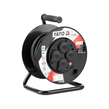 Yato YT-81052 avvolgicavo 4 prese 20 m