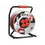 Yato YT-8107 avvolgicavo 4 prese CA 40 m