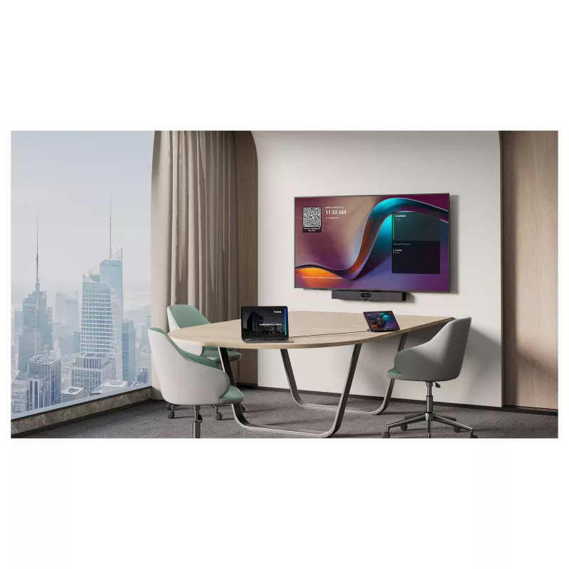 Yealink MSFT Meeting Display MD55 - touchscreen interattivo 55 pollici 4K per Microsoft Teams Rooms