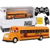 Scuolabus giallo radiocomandato RC con porta apribile 4690 Lean Toys
