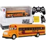 Scuolabus giallo radiocomandato RC con porta apribile 4690 Lean Toys