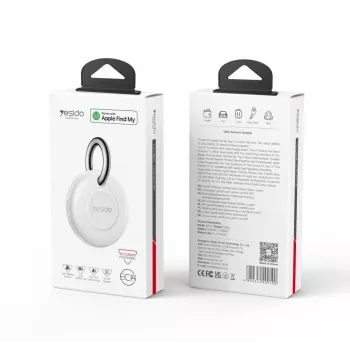 YESIDO GPS tracker compatto con Apple Dov'è? - bianco