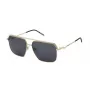 ZADIG & VOLTAIRE SZV413-580300 Occhiali da sole uomo nero acetato lenti grigie 58mm