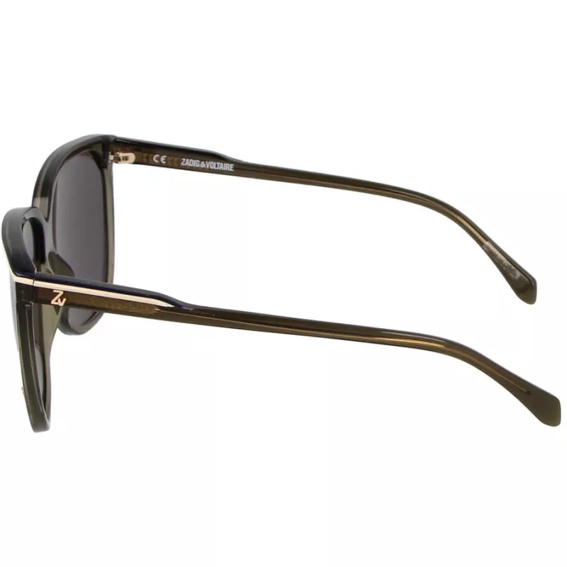 ZADIG & VOLTAIRE Occhiali da sole unisex SZV306-63073M Havana Brown Gradient 63 mm