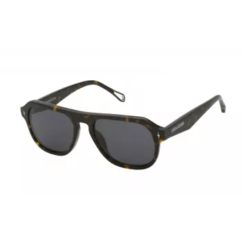 Zadig & Voltaire occhiali da sole unisex SZV374-540722 rettangolari 54/18/140 mm
