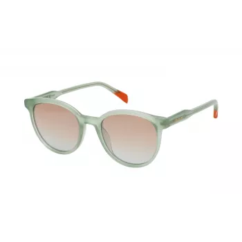 ZADIG & VOLTAIRE Occhiali da sole donna SZV376516A8G - Montatura in acetato nera, lenti in policarbonato grigie, 51 mm