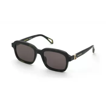 ZADIG & VOLTAIRE Occhiali da sole donna SZV416-53092I montatura in acetato nera lenti grigie sfumate 53mm