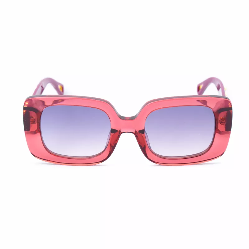 ZADIG & VOLTAIRE Occhiali da Sole Donna SZV423-516MHX Havana Acetato Rettangolare 51mm