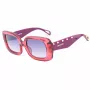 ZADIG & VOLTAIRE Occhiali da Sole Donna SZV423-516MHX Havana Acetato Rettangolare 51mm