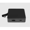 ZAGG hub 4 porte Nero/Grigio