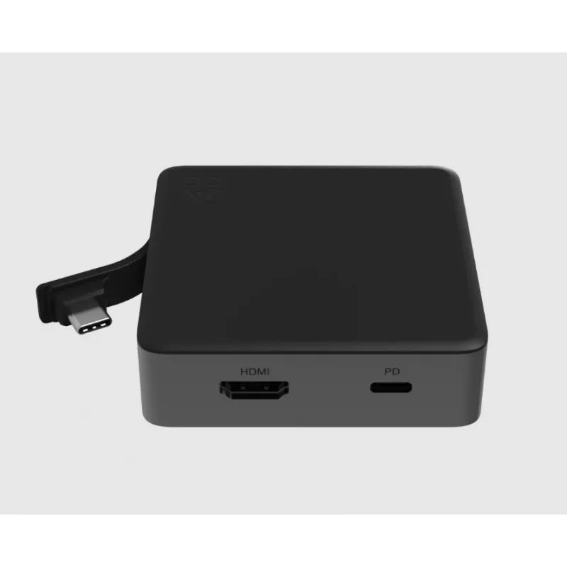 ZAGG hub 4 porte Nero/Grigio