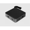 ZAGG hub 4 porte Nero/Grigio