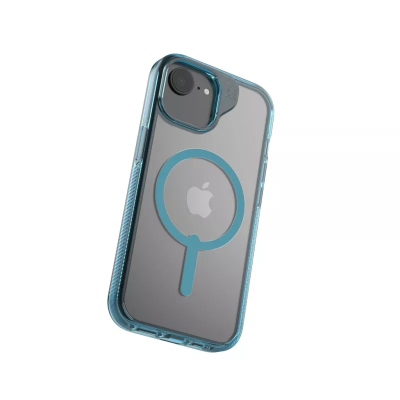 Custodia ZAGG Santa Cruz Snap per iPhone 17e/16e/15/14/13 - blu