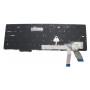 Lenovo 5N21K05102 tastiera di ricambio, layout UK, retroilluminata, nero, per ThinkPad T16 / P16s / L15 Gen 4