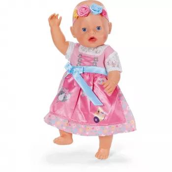 ZAPF CREATION BABY born dirndl 43cm outfit per bambola