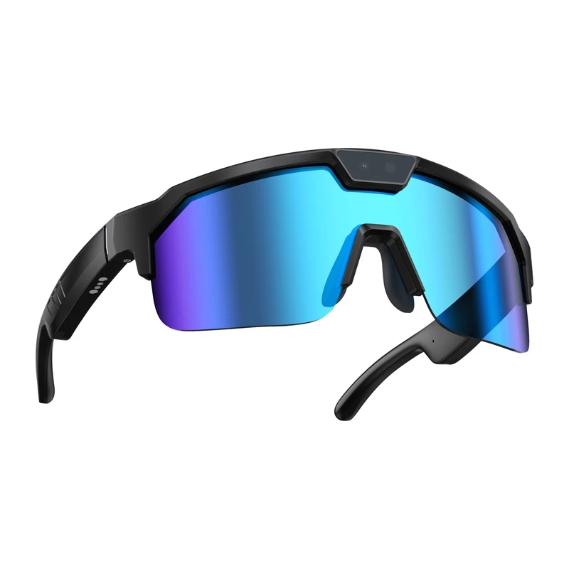 ZEBLAZE Q01 Blue Occhiali da sole sportivi AI