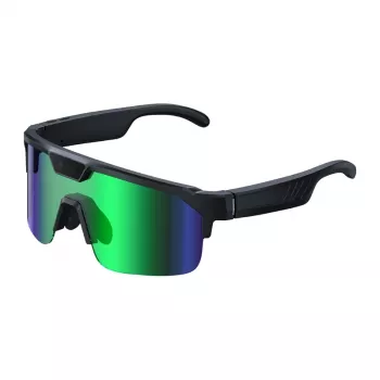 ZEBLAZE Q01 Green occhiali da sole sportivi AI