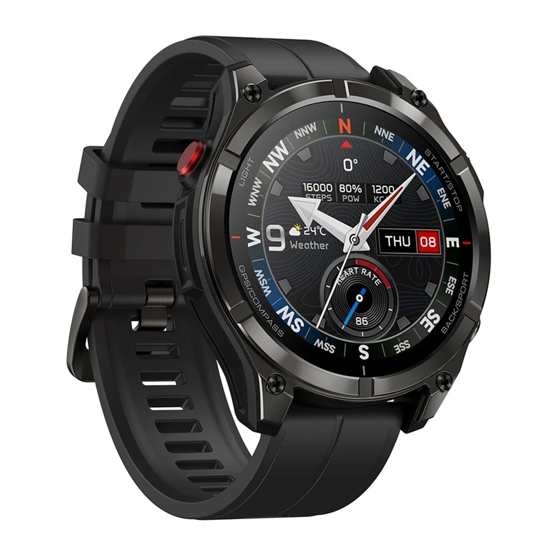 Zeblaze Stratos 4 Pro Smartwatch (nero)