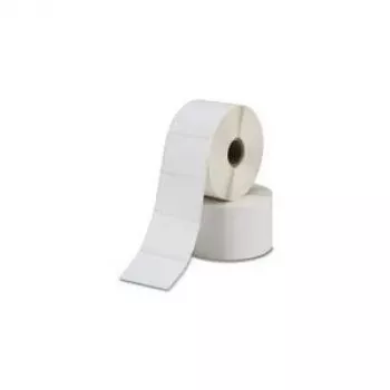 Zebra 8000T etichette in carta per trasferimento termico All-Temp 76 x 51 mm opaco bianco adesivo acrilico permanente, 6 rotoli x 2740 etichette (16440 totali) per ZM400, ZM600, serie Xi