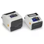 Zebra ZD621d-HC stampante di etichette a trasferimento termico diretto – 203 dpi – rotolo da 108 mm – 203 mm/s – LCD touch a colori – USB 2.0, LAN, seriale, host USB, Bluetooth LE 5 – bianca