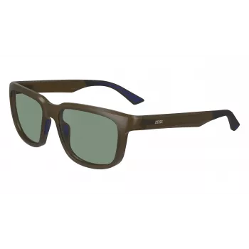 ZEISS MAN Occhiali da sole ZS23530S55173 Montatura nera squadrata lenti grigie 55/17/145 mm