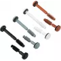 Zeller Present 17121 Barra appendiabiti in acciaio inox con 4 ganci, 435 mm, argento spazzolato