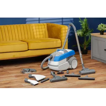 Zelmer Leon ZVC9150D aspirapolvere con sacchetto, 2100 W, filtro HEPA H13, blu