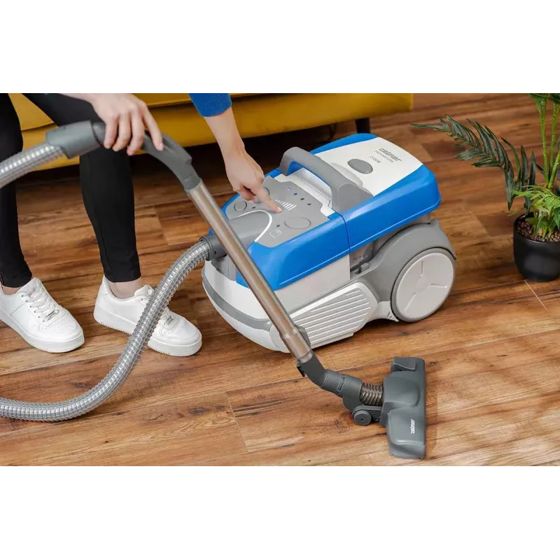 Zelmer Leon ZVC9150D aspirapolvere con sacchetto, 2100 W, filtro HEPA H13, blu