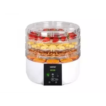 Essiccatore per alimenti Zelmer ZFD1005 520W con 5 vassoi trasparenti e controllo elettronico