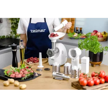 Zelmer ZMM4055B tritacarne elettrico 1900 W bianco