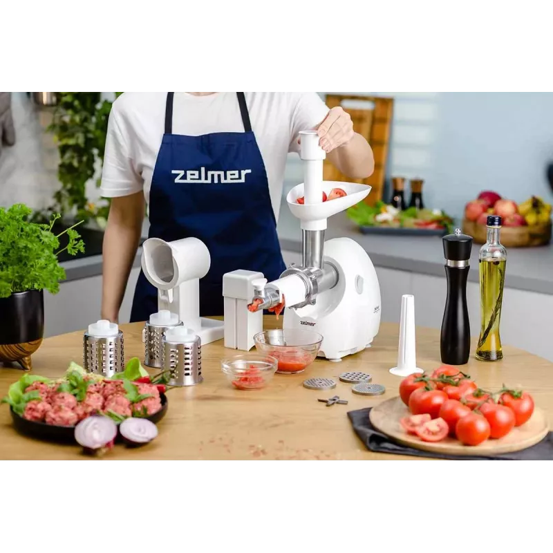 Zelmer ZMM4055B tritacarne elettrico 1900 W bianco