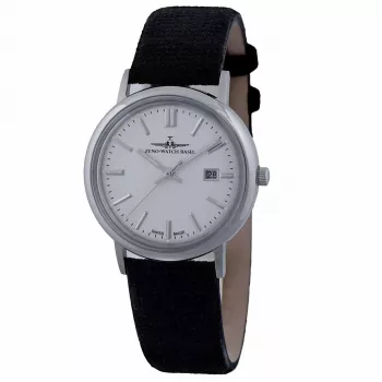 ZENO MAN orologio automatico ZE5177-1 (38mm) quadrante nero cinturino in pelle