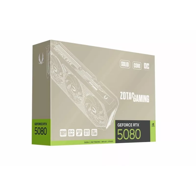 ZOTAC GAMING GeForce RTX 5080 SOLID Core OC 20th Anniversary Edition scheda grafica