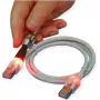 ZVK GmbH EasyLan DualBoot LED cavo patch connettore maschio RJ-45 a connettore maschio RJ-45 50 cm SFTP CAT 6 blu CS1OBCDCD0005