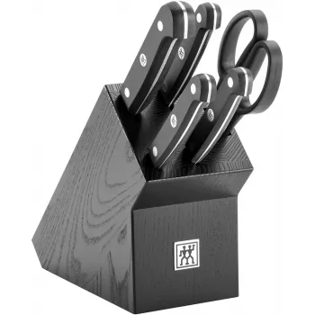 ZWILLING GOURMET set di 4 coltelli con ceppo