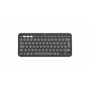 Logitech Pebble Keys 2 K380s tastiera Bluetooth, UK QWERTY, grafite (920-011843)