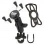 RAM Mounts X-Grip supporto telefono con attacco manubrio a staffa (RAM-B-149Z-UN7)