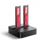AXAGON ADSA-M2C22L dock per due SSD M.2 NVMe, USB-C 20Gbps, funzione di clonazione