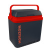 GIOSTYLE Horizon L 12/230V Frigorifero termoelettrico e scaldavivande 26L grigio scuro/rosso